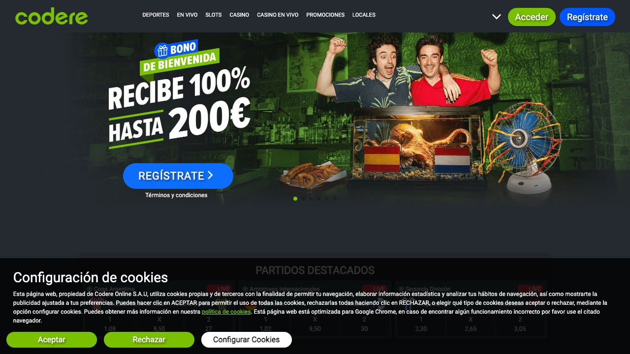 Codere casino logo